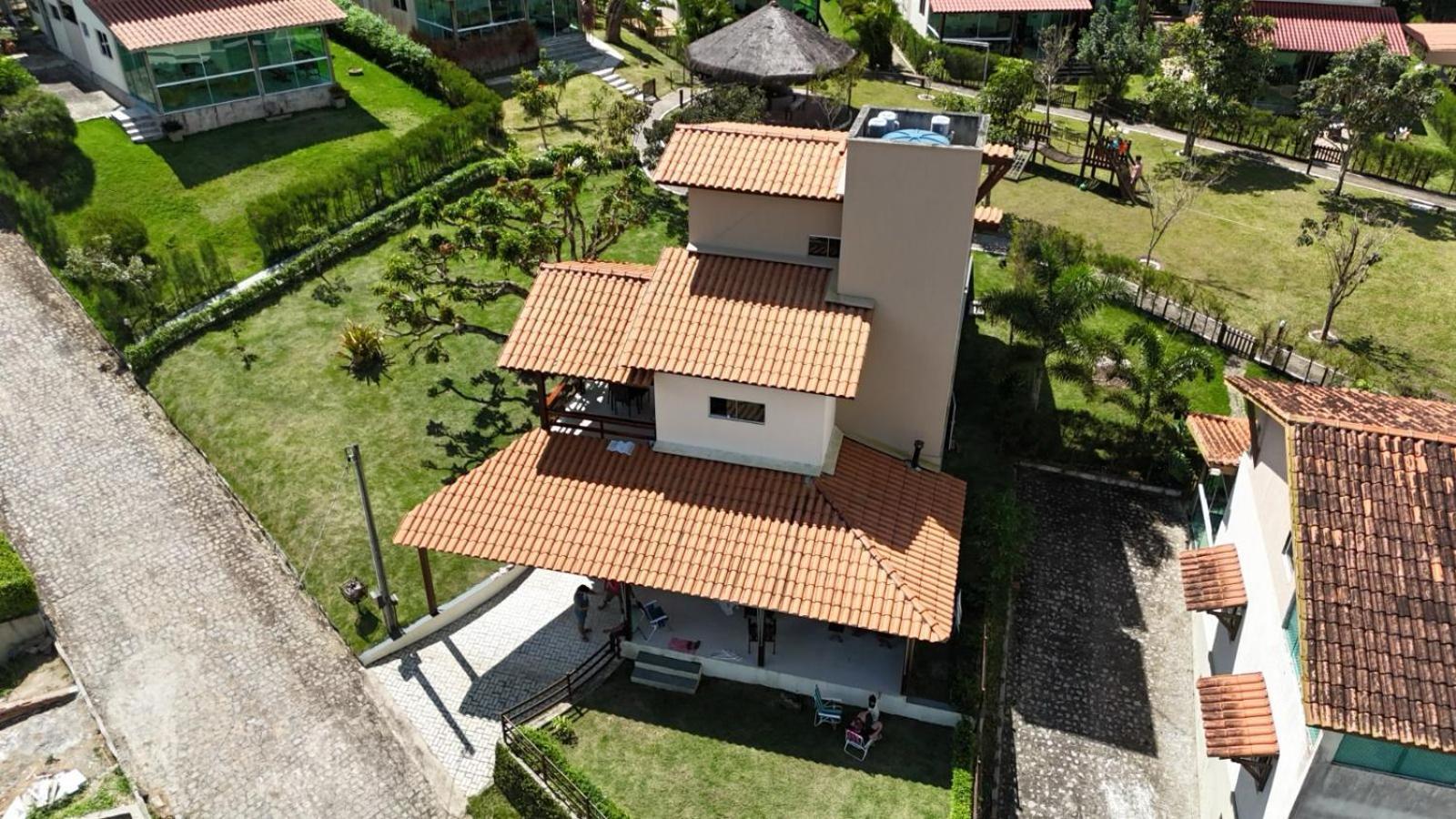 Casa Totalmente Equipada Ampla E Confortavel Em Condominio - Cha Grande-Pe Экстерьер фото