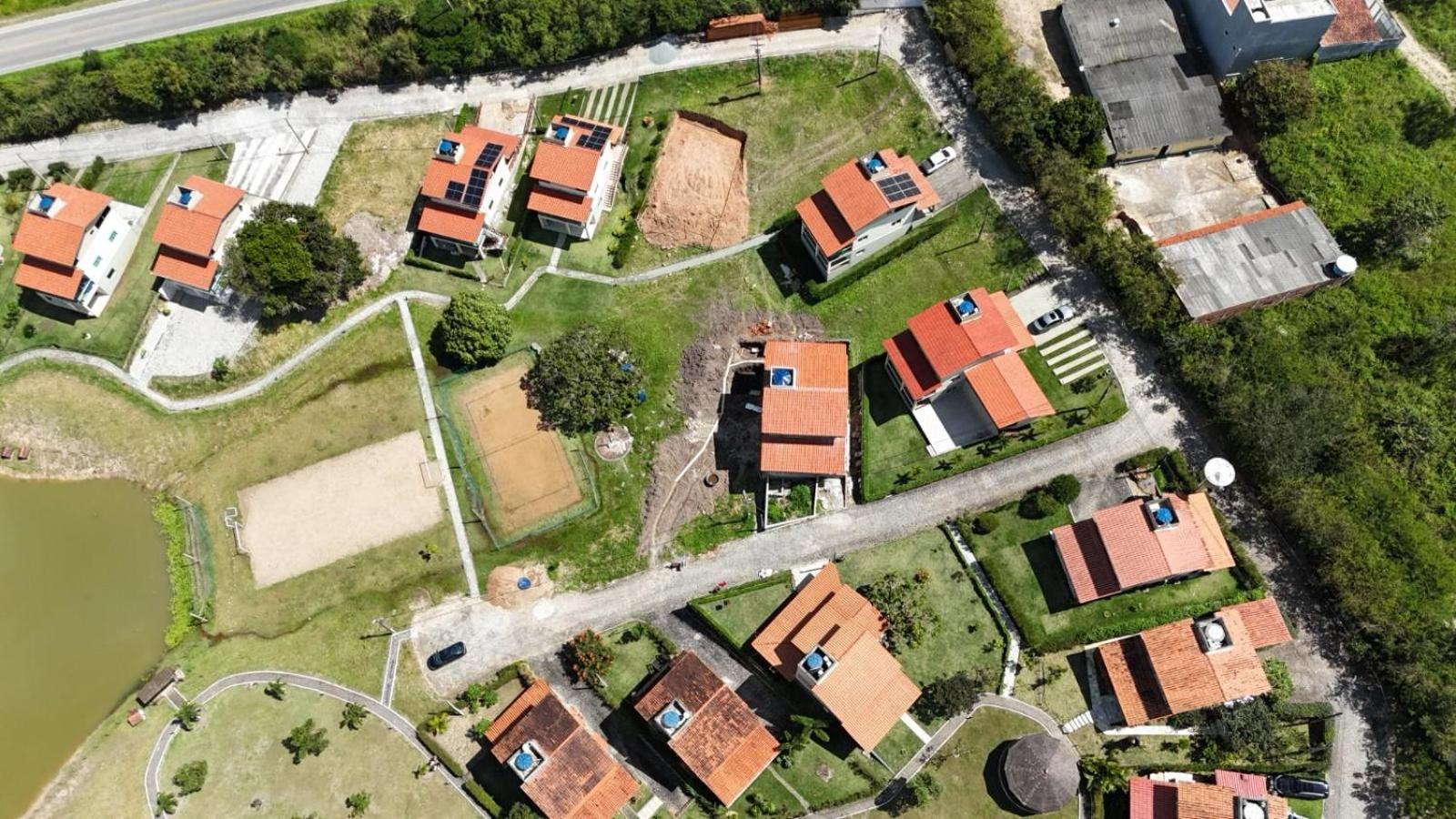 Casa Totalmente Equipada Ampla E Confortavel Em Condominio - Cha Grande-Pe Экстерьер фото